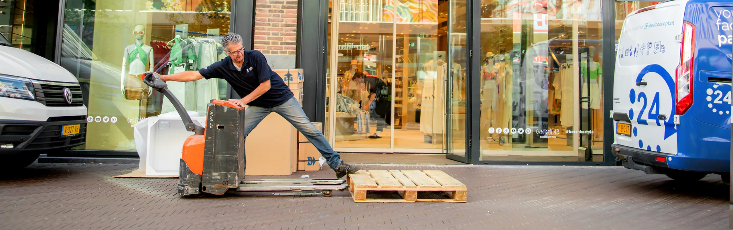 Palletvervoer Benelux